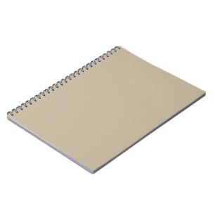 Klassisches Notizbuch Minimalistisches Beige P Notizblock