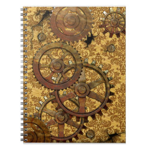 Klassisches Notizbuch TANs Steampunk Notizblock