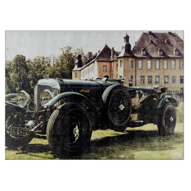 Klassisches Oldtimer-Auto Schneidebrett (Vorderseite)