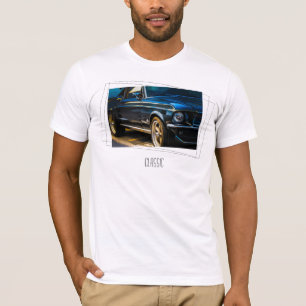 Klassisches Oldtimer-Foto T-Shirt Top