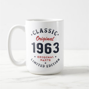 Klassisches Original 1963 Original Teile Geburtsta Kaffeetasse