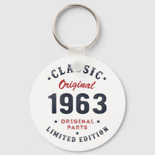 Klassisches Original 1963 Original Teile Geburtsta Schlüsselanhänger