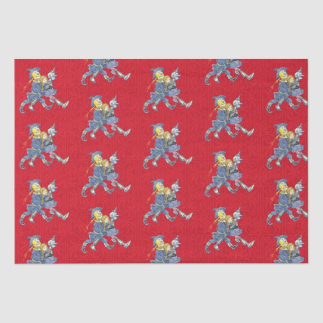 KLASSISCHES OZ-GEWEBE-WRAPPING-PAPIER FÜR CHRISTMA SEIDENPAPIER (Vorderseite)