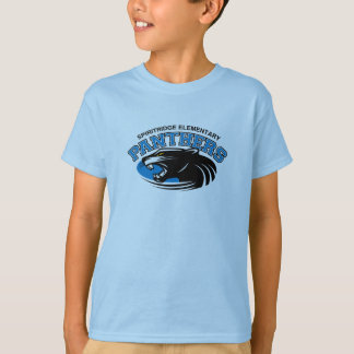 Klassisches Panther-T-Shirt (hellblau) T-Shirt