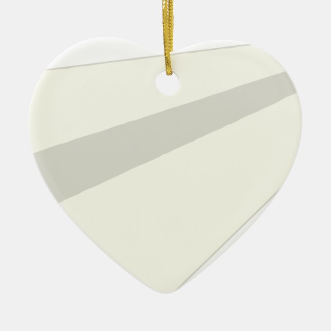 Klassisches Papierflugzeug Keramik Ornament (Vorne)