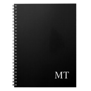 Klassisches Personalisiertes Monogramm Notizblock