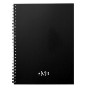 Klassisches Personalisiertes Monogramm Notizblock