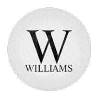 Klassisches Personalisiertes Monogramm und Name