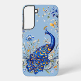 Klassisches Pfauendesign - Elegantes Geschenk für Samsung Galaxy Hülle