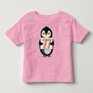 Klassisches Pinguin-Jersey-T-Shirt - Benutzerdefin Kleinkind T-shirt