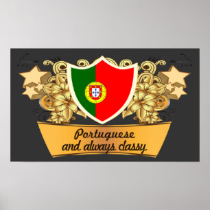 Klassisches Portugiesisch Poster
