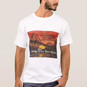 Klassisches Poster der Brücke über den Kwai-Fluss  T-Shirt