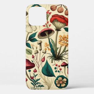 Klassisches Premium-Pilz- und Blumendesign Case-Mate iPhone Hülle