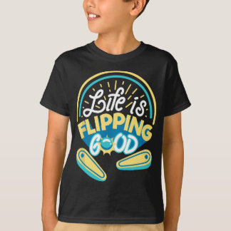 Klassisches Retro-Arcade-Flipper - Arcade-Spiel Re T-Shirt