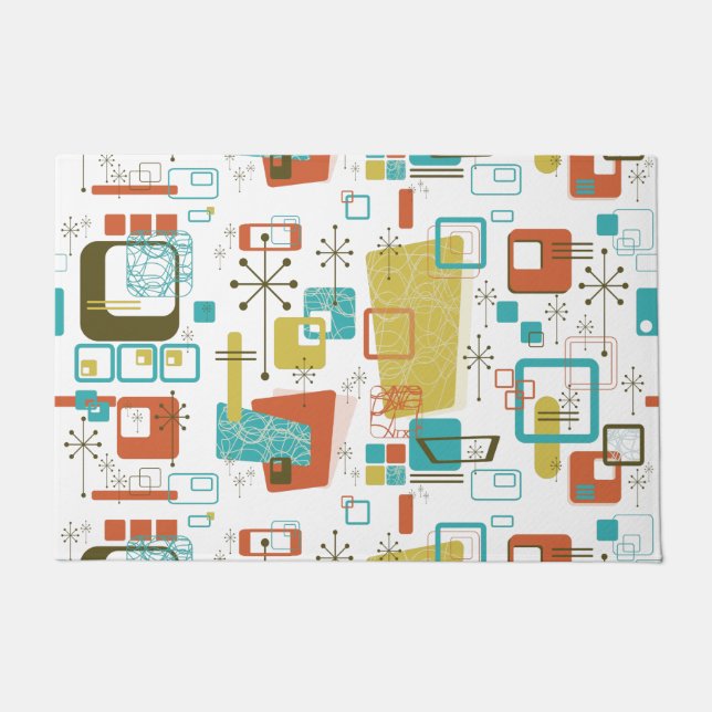 Klassisches Retro Fußmatte (Vorderseite)