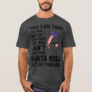 Klassisches Retro Girl aus Santa Rosa T-Shirt