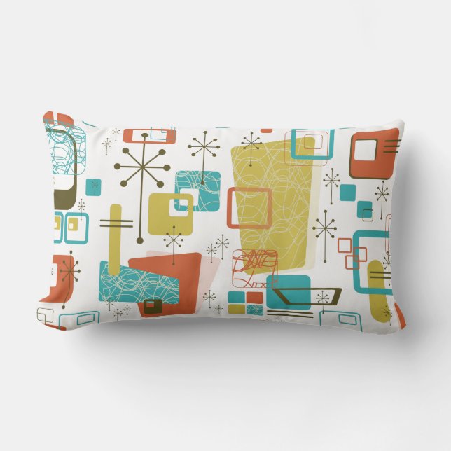 Klassisches Retro Lendenkissen (Vorderseite)