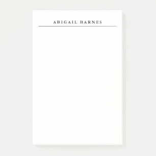 Klassisches Retro Minimalistisch Beruflich Post-it Klebezettel