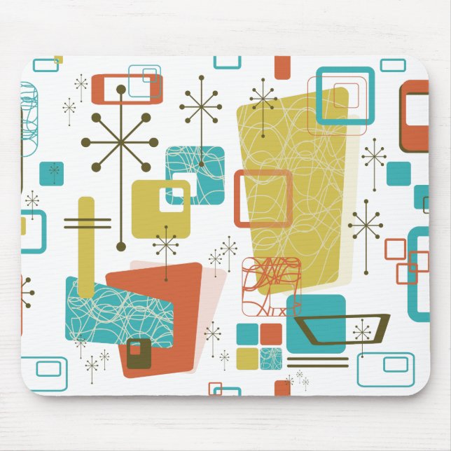 Klassisches Retro Mousepad (Vorne)