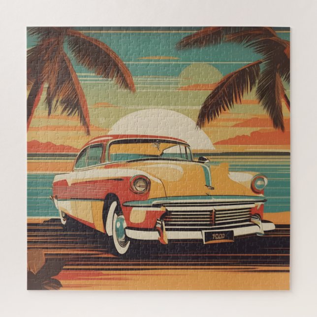 Klassisches Retro-Vintage-Poster (Vertikal)