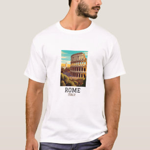 Klassisches Rom Italien Kolosseum Historisch T-Shirt