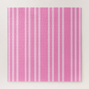 Klassisches Rosa-Weiß-Streifenmuster