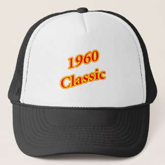 Klassisches Rot 1960 Truckerkappe