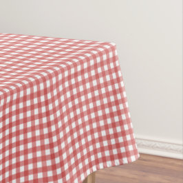 Klassisches Rot-Weiß-Gingham-Picnic-Party Tischdecke