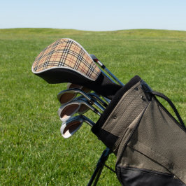 Klassisches schickes schottisches Tartan-Muster Golf Headcover
