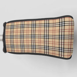 Klassisches schickes schottisches Tartan-Muster Golf Headcover