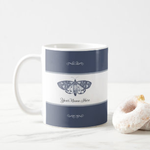 Klassisches Schmetterlingsinsekt, der deinen Namen Kaffeetasse