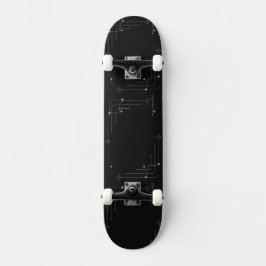 Klassisches Schwarz Skateboard