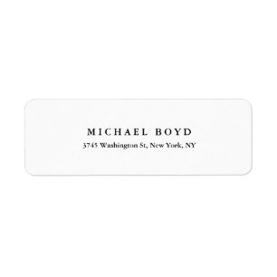 Klassisches Schwarz-Weiß-Beruflich