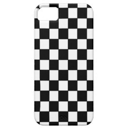 Klassisches Schwarz-Weiß-Muster iPhone 11 Hülle