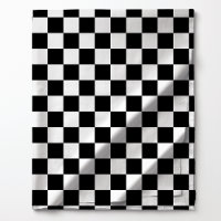 Klassisches Schwarz-Weiß-Muster
