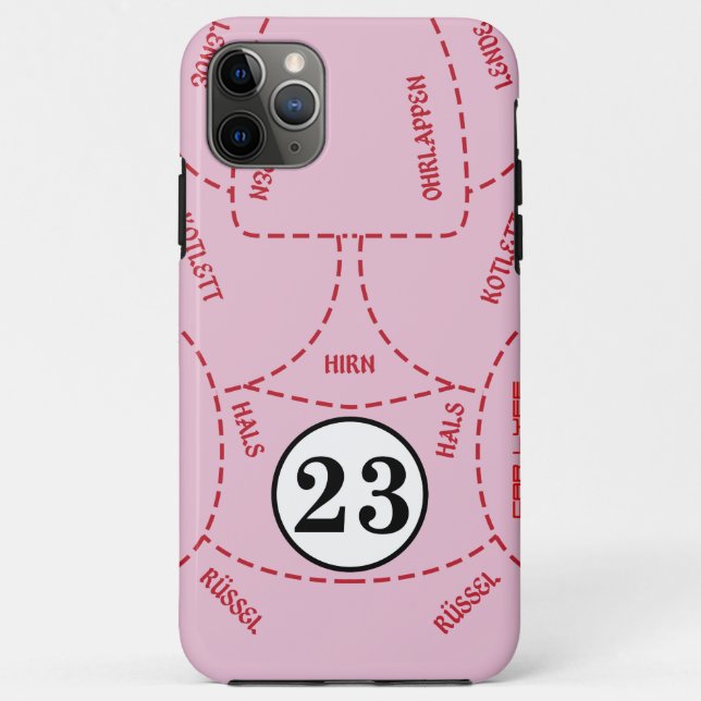 Klassisches Schweinegrippe-Langstreckenrennen Case-Mate iPhone Hülle (Rückseite)