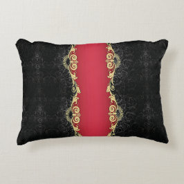 Klassisches Scrollwork-Design Dekokissen