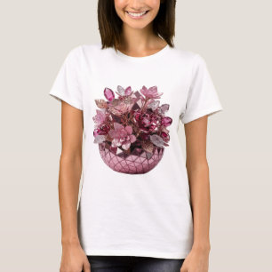 Klassisches Silber ABSTRACT ART Modernes Design v2 T-Shirt