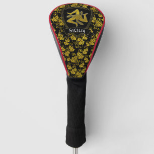 Klassisches sizilianisches Trinacria Golf Headcover