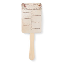 Klassisches Skript BOHO Hochzeitsprogramm und Zeit