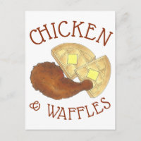 Klassisches Soul Frittiertes Hühnchen und WaffelDi