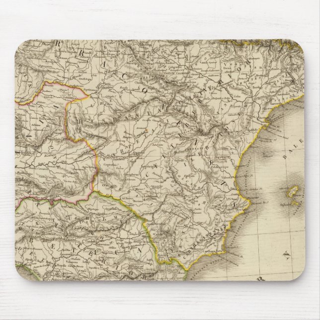 Klassisches Spanien Portugal Mousepad (Vorne)