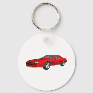 Klassisches Sportauto: 3D-Modell: Schlüsselanhänger