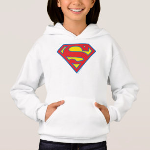 Klassisches Supergirl-Logo mit blauer Kontur Hoodie
