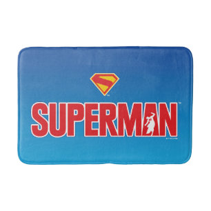 Klassisches Superman Bold-Logo Badematte