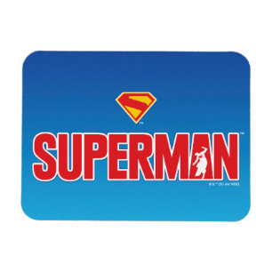 Klassisches Superman Bold-Logo Magnet