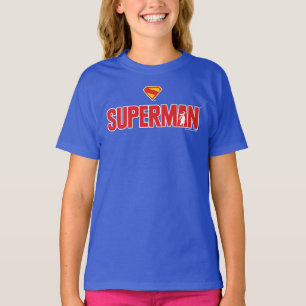 Klassisches Superman Bold-Logo T-Shirt