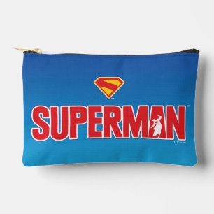 Klassisches Superman Bold-Logo Zubehörtasche