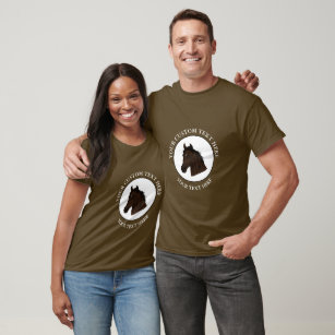 Klassisches Symbol für Pferde mit benutzerdefinier T-Shirt