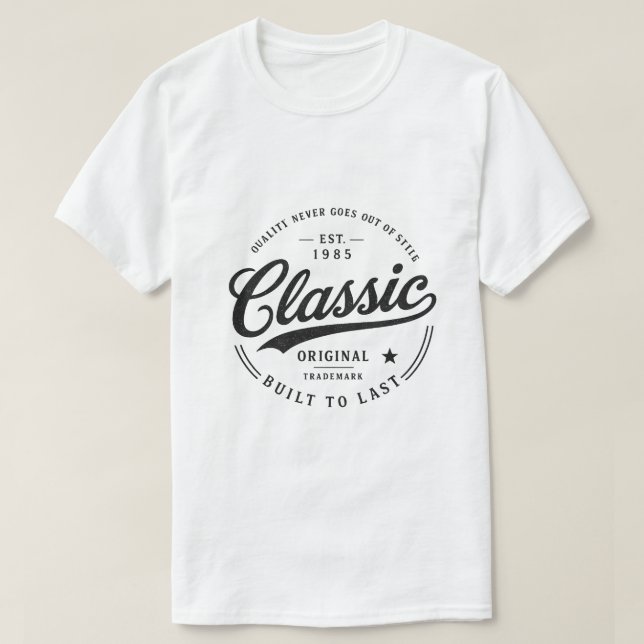 Klassisches T-Shirt für dich (Design vorne)